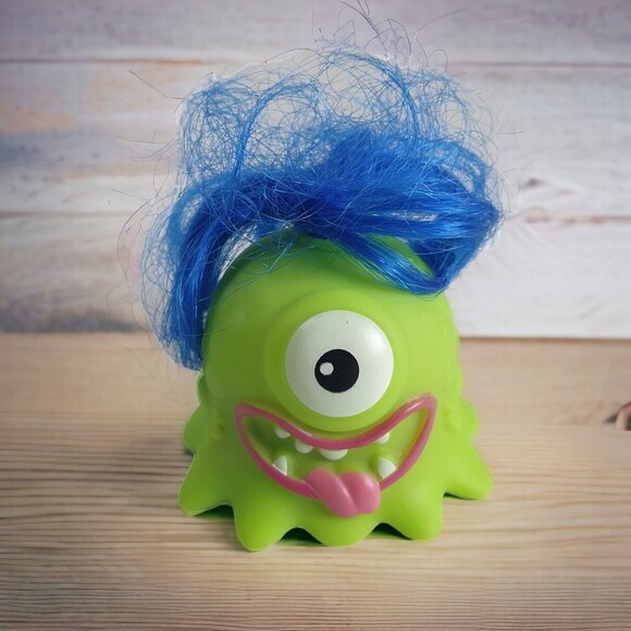 Stress Toy Hair Pull Laughing Monster Novelty Gift Collectable Office Desk - Picture 9 of 9